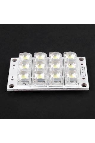 Dc 3v 5v 1w Beyaz Led Board Modül 12 Adet Led Masa Gece Lambası