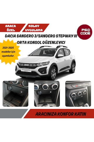 Dacia Sandero 3/sandero Stepway Iıı Orta Konsol Düzenleyici