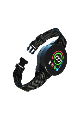 Köpek Eğitim Cihazı Köpekler İçin Havlama Tasması Su Geçirmez Ip67 Şarj Edilebilir Köpek Elektronik -siyah