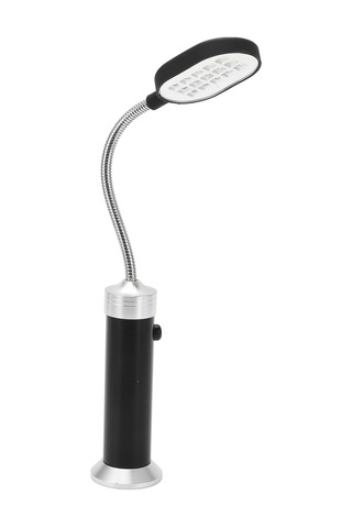 Geeroyoo Magneetik 360 Ayarabilir Led Işık, 15 Led'li Ultra Parlak, Çelik Yüzeylere Sabitlenir, Balık Tutma/manav/manav İçin Pil Yok Mavi