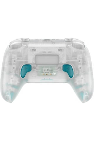 8bitdo Ultimate 2 Kablosuz Oyun Kolu Windows, Android, Apple Uyumlu Hall Effect 2.4g Controller Şeffaf Mavi Clear Blue