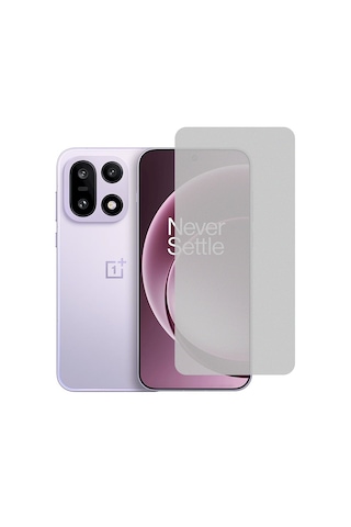 Microcase Oneplus 15 Global Tam Kaplayan Çerçeveli Mat Cam Koruma - Al3124