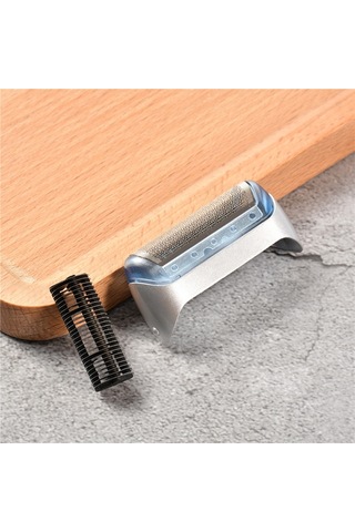 Sones Braun İçin 20s Jilet Bıçağı Örgü Kesici Başlığı Gümüş