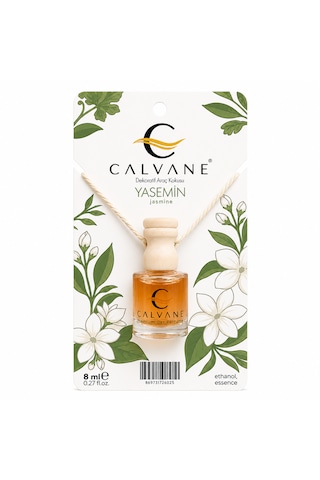 Calvane Premium Oto/araç Ayna Kokusu 8 Ml - Yasemin Yasemin - Jasmine