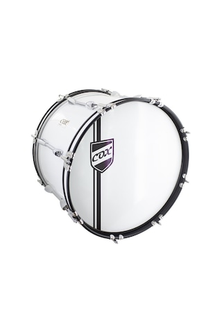 Cox Mbp-2012 Bando Davulu Profesyonel - Yürüyüş Bandosu Bas Davulu 20x12 İnç Boyut, Ayarlanabilir Askı Kayışı Dahil, Güçlü Ve Derin Bas Frekanslar Ölçüler: 20 İnç Çap / 12 İnç Derinlik