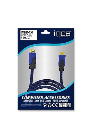 Inca Imhd-15t 1,8 M Hdmi Kablo Poşetli