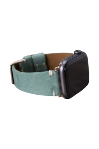 Apple Watch Uyumlu Deri Kordon 42-44-45mm Orfe Cz12 Diğer