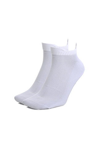 Sportive Spt Unisex Beyaz İkili Günlük Stil Çorap 25yuc004-byz
