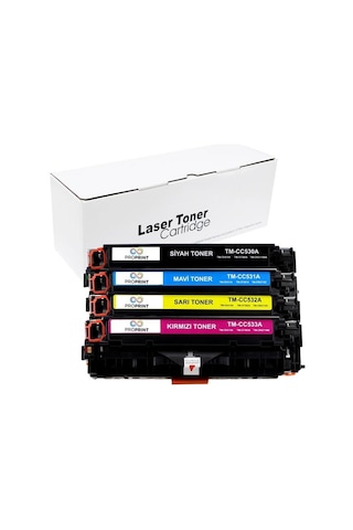 Hp 305A-Ce410A-11A-12A-13A Uyumlu Toner Seti- M451Dn- M451Dw