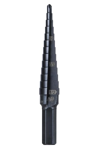 Klein Tools Ktsb01 Kademeli Matkap Ucu Çift Oluklu 1, 1/8 Ila 1/