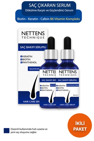 Nettens Hair Saç Serumu 2 X 50 Ml