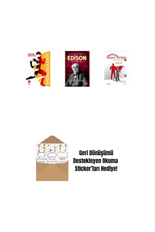 Rağmenciler - Akacak Azim Damarda Durmaz + Edison + İnsan İsterse - Azmin Zaferi Öyküleri 5 + Okuma Sticker'ları