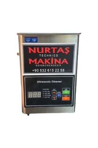 2.5 Lt Ultrasonic Yıkama Makinası Gri
