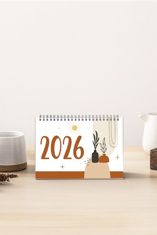 Bohoo Tasarım 2026 Masa Takvimi Pytktkv022