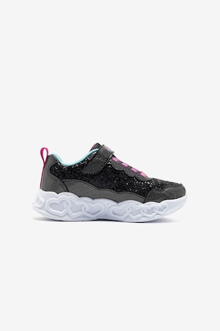Panço Skechers İnfinite Heart Lights Fresh Love Siyah-turkuaz Kız Çocuk Ayakkabı