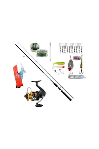 Balkanlarav Shimano Fx C3000 Sweepfire 240cm 20-40gr Turna Olta Takımı Seti