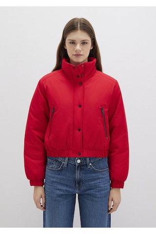 Mavi - Kırmızı Ceket 1110269-90367 Kırmızı