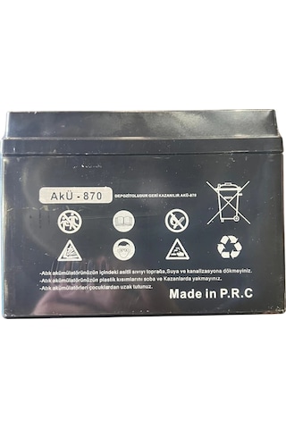 Chyibo Cg 12n6.5l-bs 12v 6.5ah Motosiklet Aküsü 1 Koli 10 Adet 138 65 100