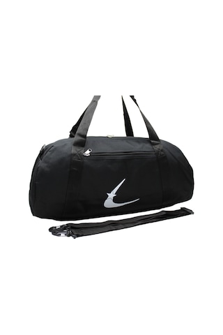 Bevitton Siyah Renkli Ayarlanabilir Askısı Unisex Spor Çantası Seyahat Çantası Ve Fitness Çantası Siyah