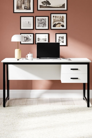 Ms2c Çalışma Masası,ofis Masası - 70x140 Cm - Beyaz Ms2c - Beyaz