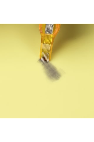 Samdoo 3mm Kalınlikta A4 Boyutlu Renksiz Silikon Dövme Alıştırma Derisi - Tozlama Ve Kesim Teknikleri İçin 5 Adet