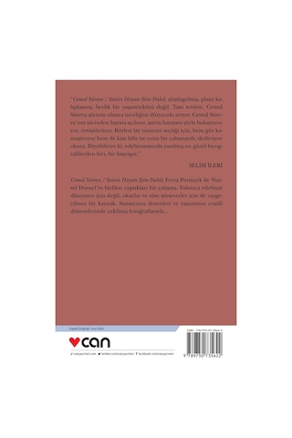 Cemal Süreya / Şairin Hayatı Şiire Dahil - Can Yayınları