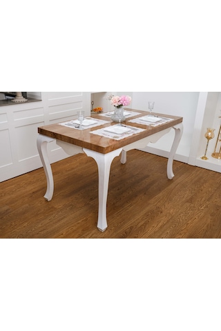 Finezza Linda Nakışlı Keten Efekt Kumaş Krem Pembe A.Servis 33x45cm 4 Ad.-1399 Krem