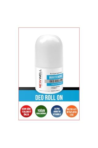 New Well Whitening Roll-On Deodorant 50 ML