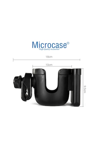 Bebek Arabası Biberon Bardak ve Telefon Tutucu Turuncu AL2816 Turuncu