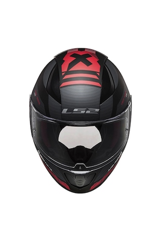 Ls2 Rapid 2 Xtreet Kask Kırmızı Mat Siyah