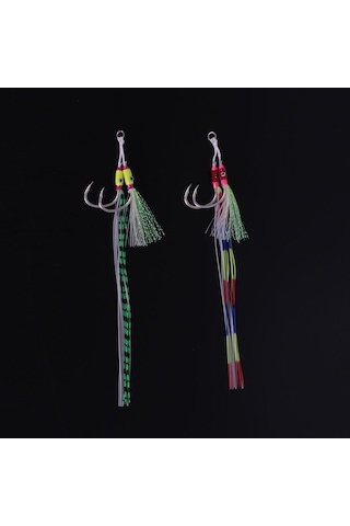 Seabor Squid Assist Epoxy Asist Takım 2/0 - 2 Adet