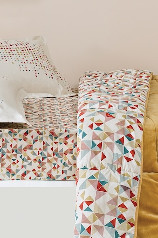 Puffy Eliot Çift Kişilik Triola Uyku Seti - Sarı