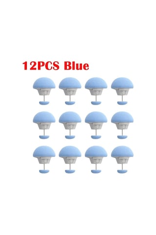 12 Adet Mavi-anti Battaniye Mantar Kilidini Klip Sabitleyici Anahtar Yorgan Klipsi Bir Kapak Tokaları Yorgan Tutucu Şekli Yorgan Raptiye Kayma Tutucu