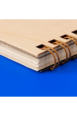 Ahşap Kapaklı Defter