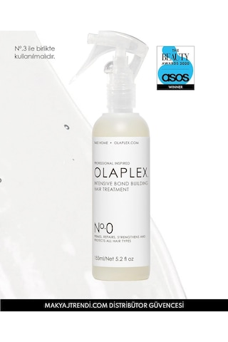 Olaplex Nº.0 Intensive Bond Buildig Treatment - Bağ Yapılandırıcı Yoğun Saç Bakım Spreyi