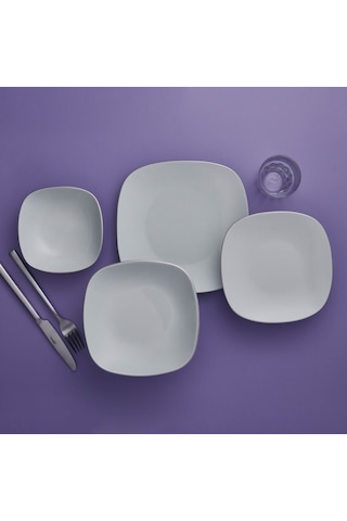 Güral Mimoza 24 Parça 6 Kişilik Yemek Takımı Pırlanta