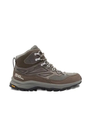 Jack Wolfskin 4064301 5719 Cyrox Texapore Mıd K Erkek Outdoor Bot Gri Siyah Gri - Siyah