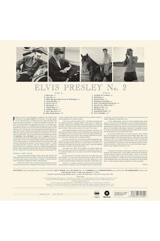 Elvis Presley - No. 2 180g Limited Edition + 8 Bonus Tracks - Plak