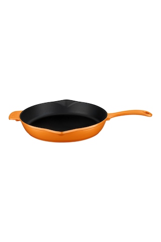 Lava Döküm Kızartma Tavası (Ø)28cm, Parlak Siyah Taban Mat