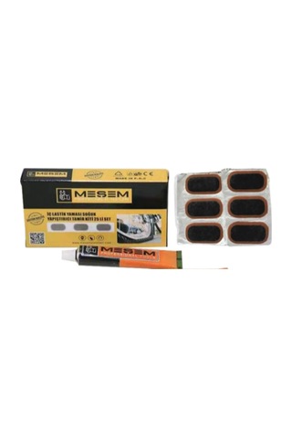 Büyük Lastik Yaması - Bisiklet - Motor Lastiği Yaması Açık Gri