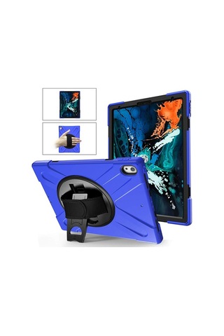 Duxweel Apple Uyumlu iPad Pro 12.9 3 Katmanlı Standlı Zırh Kılıf