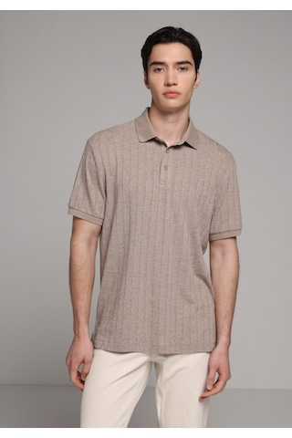 Colin's Colins Regular Fit Polo Yaka Düz Erkek Gri Kısa Kol Tişört Cl1080246 Q1.v1 Tpe