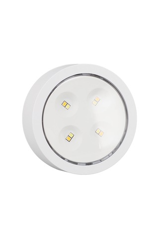 Shineyee Üçlü Led Spot Lambalar Seti - Kablosuz Kumanda İle Ankastre Dolap Aydınlatması, Parlaklık Ayarlı, 3 Işık Modu Pil Dahil Değil Diğer