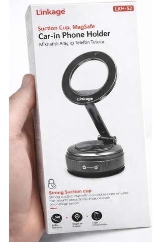 Lkh-52 Magnetik 360 Ayarlanabilir Katlanabilir, Mıknatıslı Vakumlu Telefon Tutucu