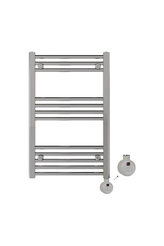 Angora Dijital Termostatlı Elektrikli Krom Havlupan 50 X 70 Cm Sağ