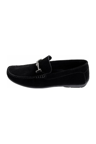 King Paolo King Shoes 3210 Siyah Süet Erkek Ayakkabı