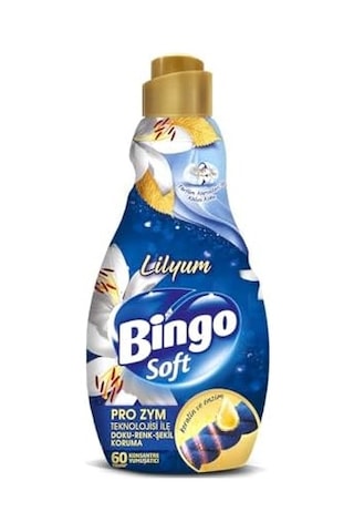 Bingo Soft Çamaşır Yumuşatıcısı, 1440 Ml, Lilyum Diğer