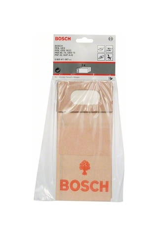Bosch (Tek Kullanımlık) 3lü Kağıt Toz Torbası - 2605411067