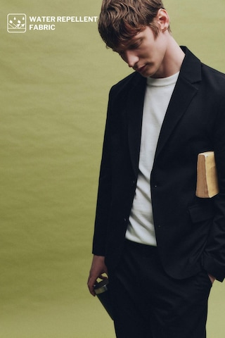 Defacto Modern Fıt Krinkıl Blazer Ceket F9819ax26spbk27 Siyah-bk27