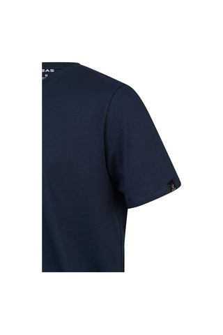 2as Alex Baskılı Erkek Sıfır Yaka T-shirt 047 Lacivert